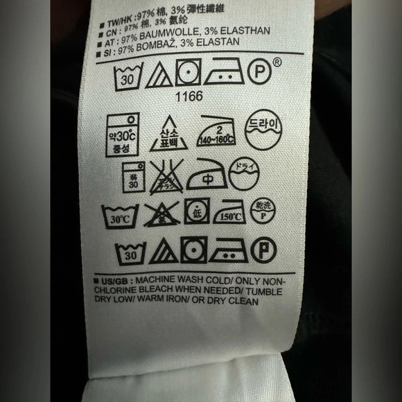 Banana Republic Heritage Collection Side-Zip mini skirt in Black Size 14 - Picture 8 of 9